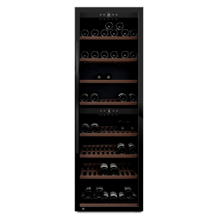 Weinkühlschrank 180 Flaschen WineExpert 180 Fullglass Black