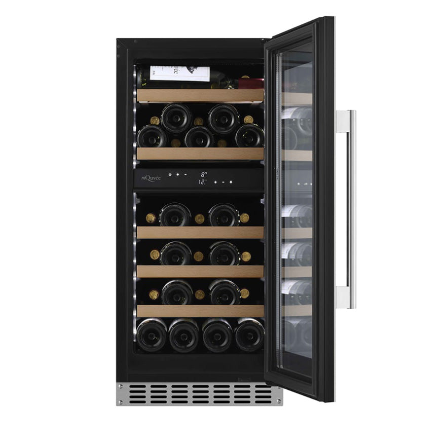 Weinkühlschrank 34 Flaschen WineCave 800 40D Stainless