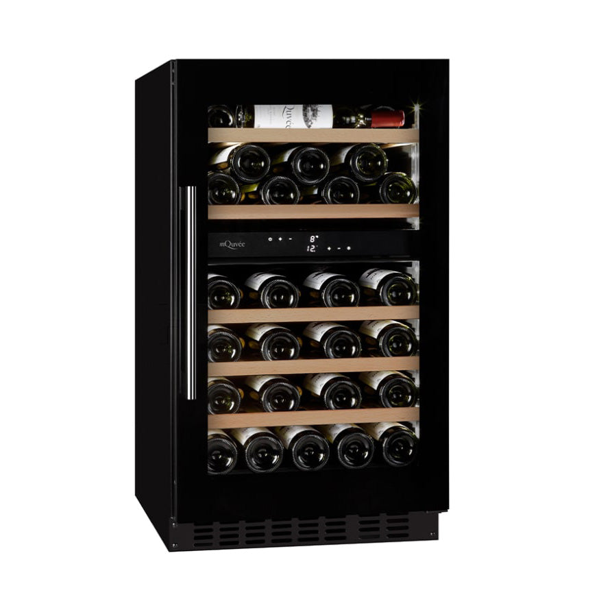 Weinkühlschrank 46 Flaschen WineCave 800 50D Fullglass Black