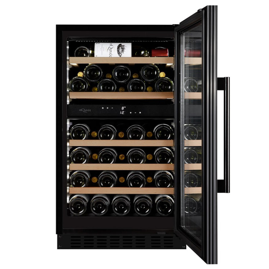 Weinkühlschrank 46 Flaschen WineCave 800 50D Fullglass Black