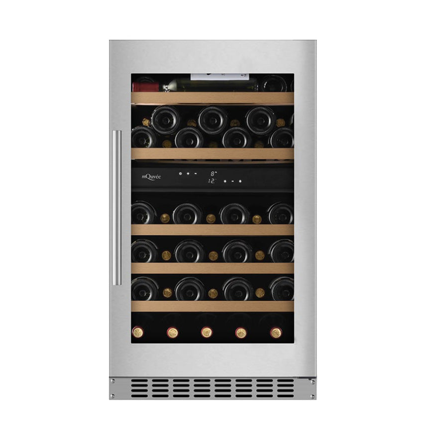 Weinkühlschrank 46 Flaschen WineCave 800 50D Fullglass Stainless